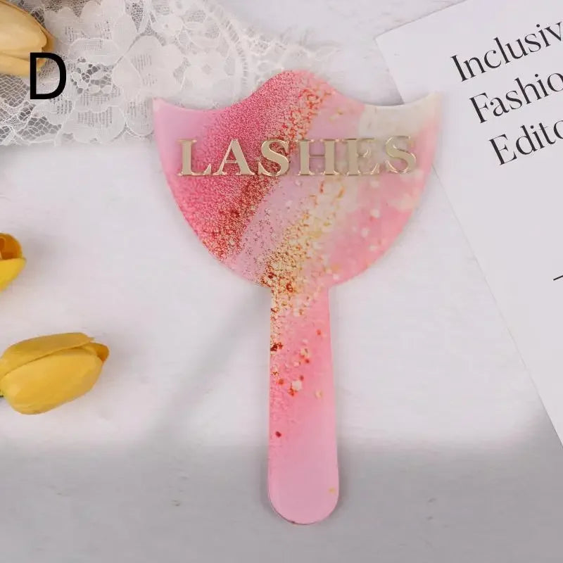 Acrylic  Lash Artist Social Media Face Prop Personalised Aesthetics Sign Lash Sign Salon Decorate Eyelash Technician Photo Prop