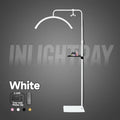 Free LOGO 23inch oem 45W New LED Eyelash Extension Light Half-Moon bed lamp Design Adjustable Brightness with Ring Light Feature