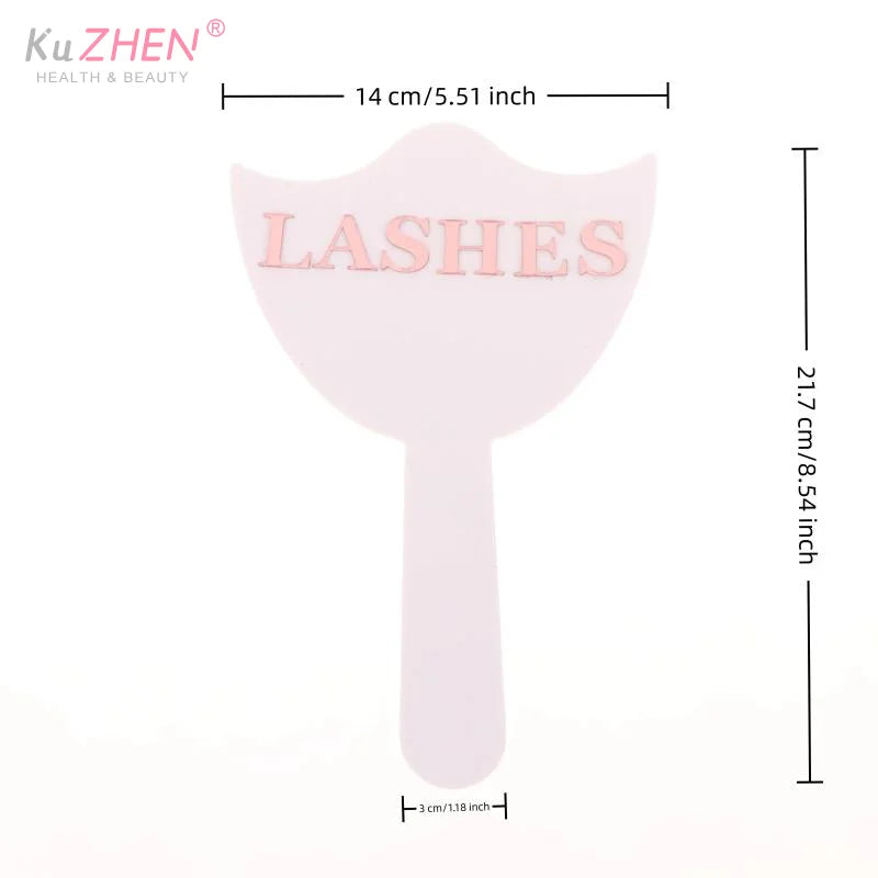 Acrylic  Lash Artist Social Media Face Prop Personalised Aesthetics Sign Lash Sign Salon Decorate Eyelash Technician Photo Prop