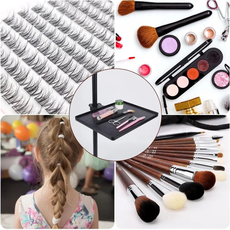 Eyelash Tray Holder Adjustable Plastic Essential Organizer Stand for Lashes Extensions Tools Makeup Organizer Lash Accessories