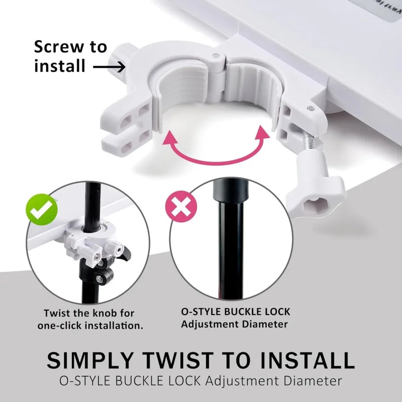 Eyelash Tray Holder Adjustable Plastic Essential Organizer Stand for Lashes Extensions Tools Makeup Organizer Lash Accessories