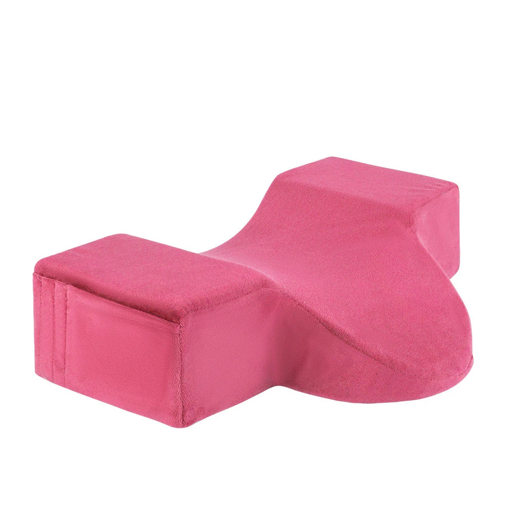 Eyelash Pillow Neck Support Pink Lash Extension Accessories Neck Pillow for Eyelash Extensions Memory Foam U Shaped Pillow