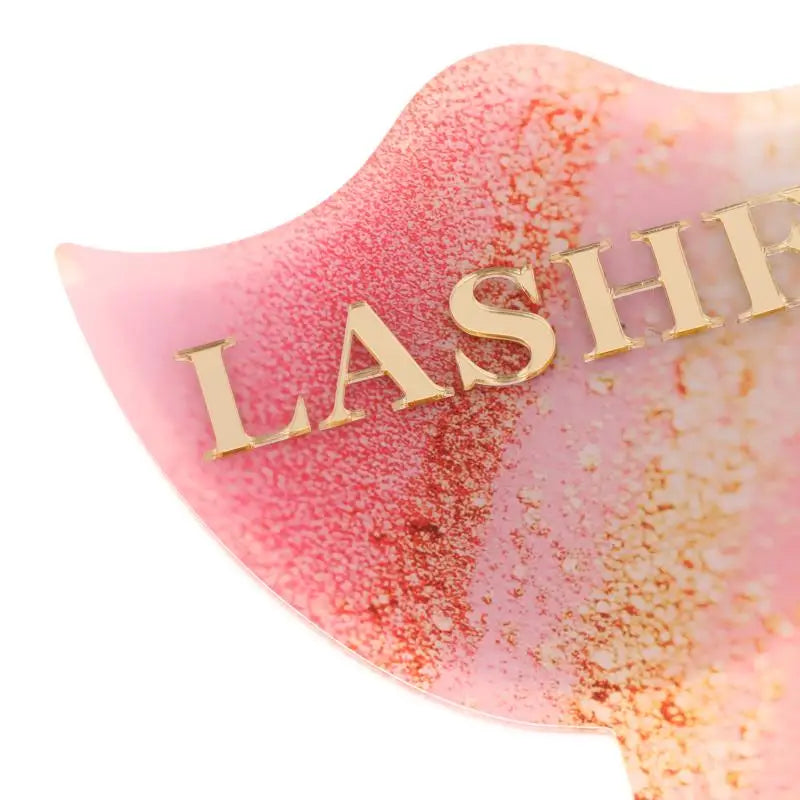 Acrylic  Lash Artist Social Media Face Prop Personalised Aesthetics Sign Lash Sign Salon Decorate Eyelash Technician Photo Prop