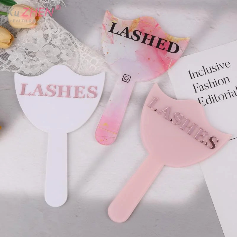 Acrylic  Lash Artist Social Media Face Prop Personalised Aesthetics Sign Lash Sign Salon Decorate Eyelash Technician Photo Prop