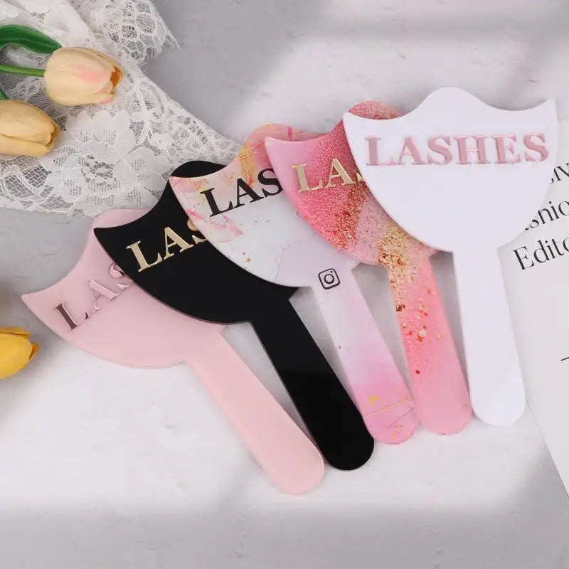 Acrylic  Lash Artist Social Media Face Prop Personalised Aesthetics Sign Lash Sign Salon Decorate Eyelash Technician Photo Prop
